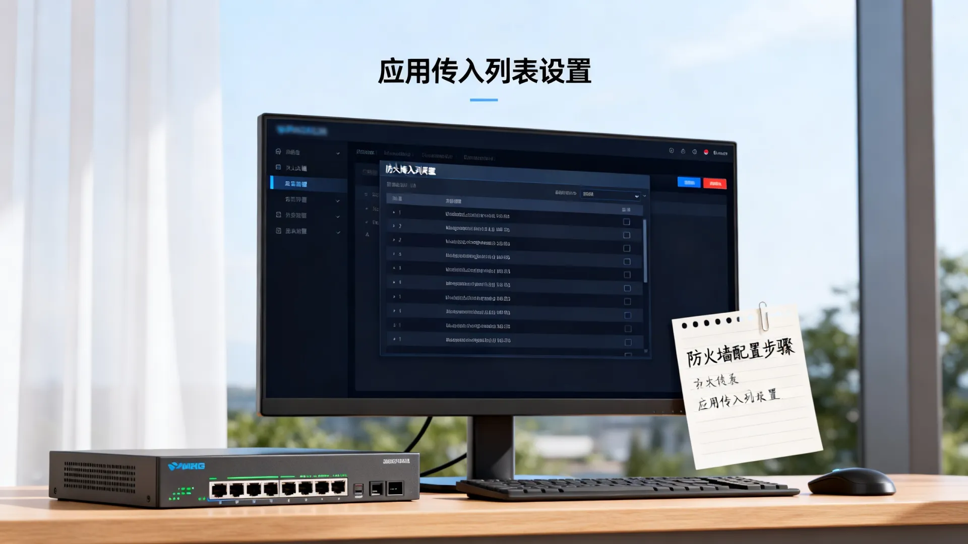 防火墙允许应用传入列表在哪里 防火墙允许应用传入列表在哪里