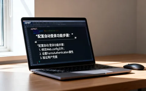 在ASP.NET中如何配置自动登录功能？