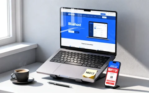 Bluehost优惠码NEECZ怎么用？限时17折首期网站托管省钱攻略