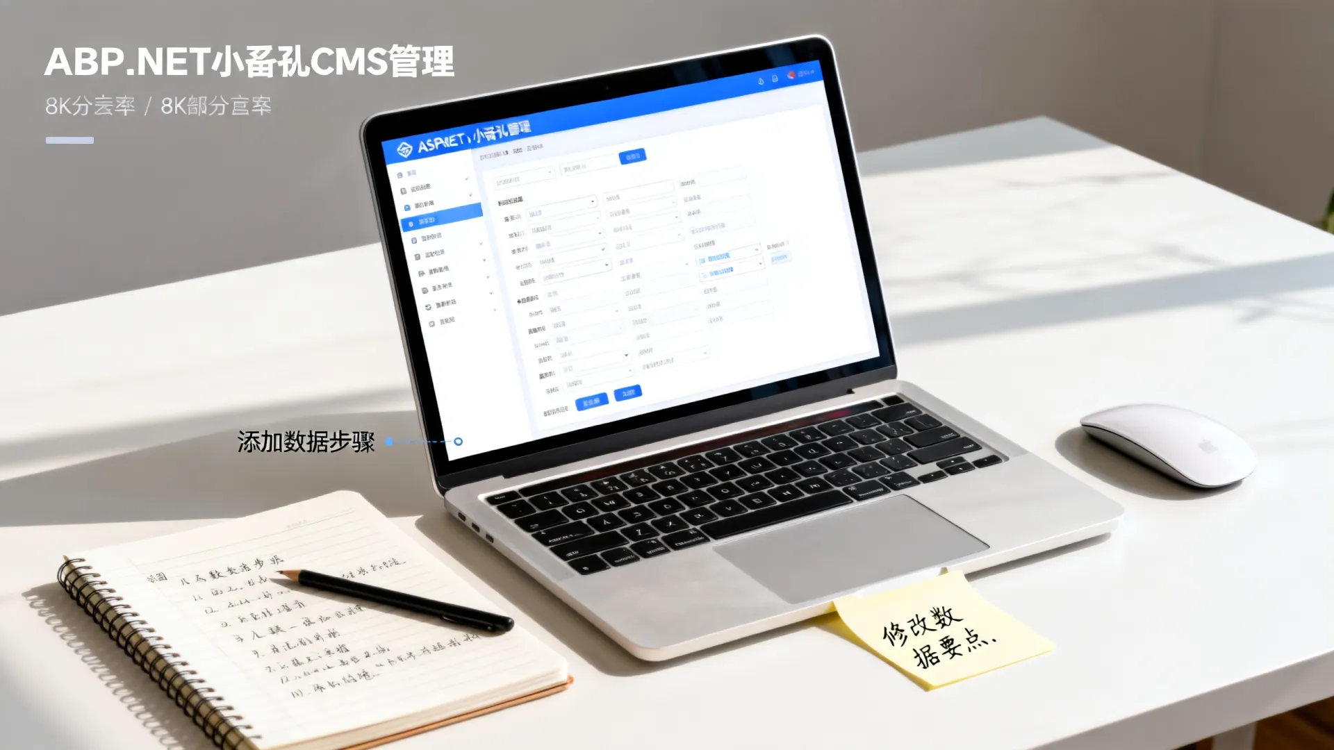 NET小孔子CMS中添加修改数据