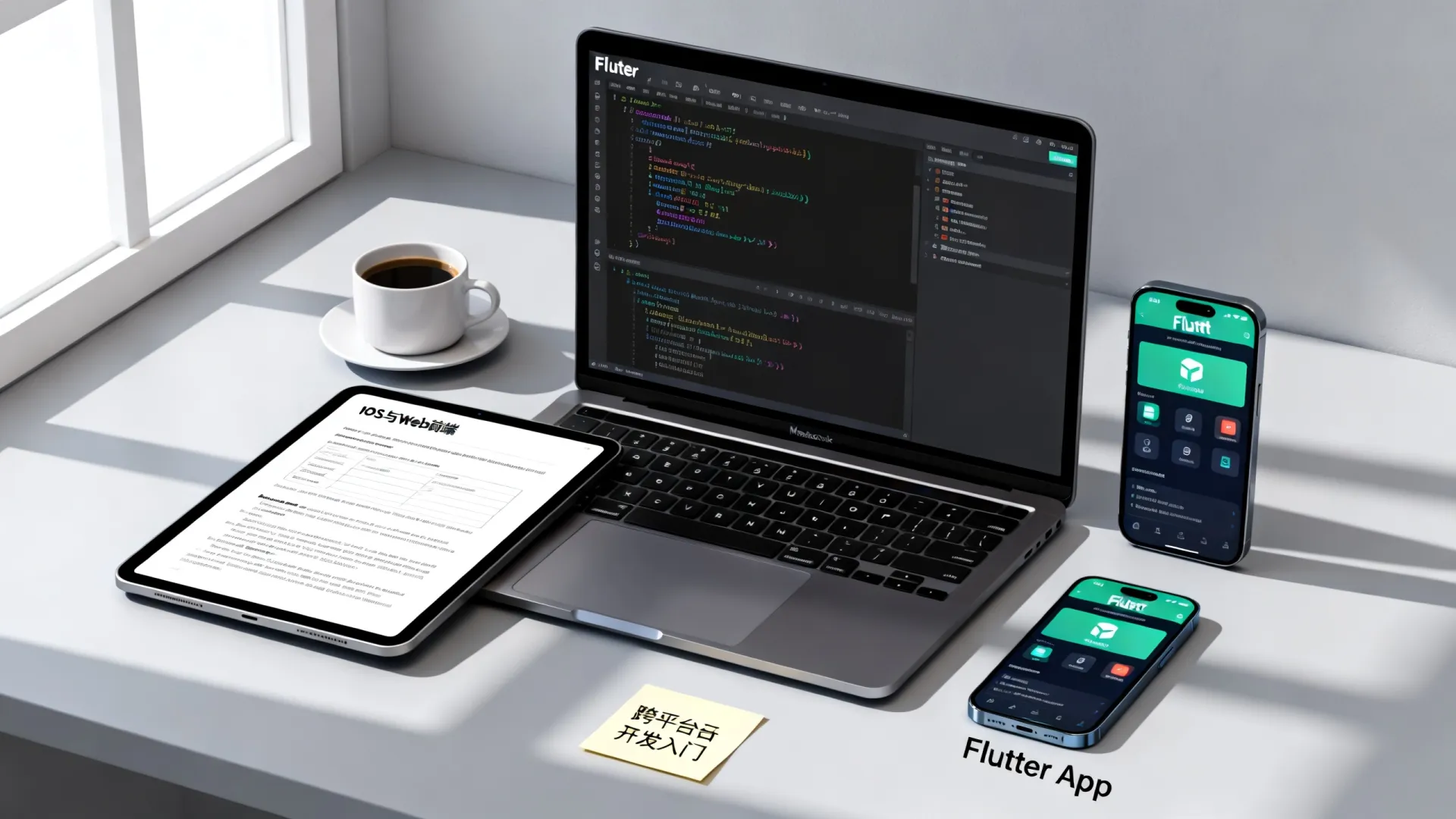 iOS与Web前端如何双修?Flutter跨平台开发入门教程 iOS与Web前端如何双修?Flutter跨平台开发入门教程