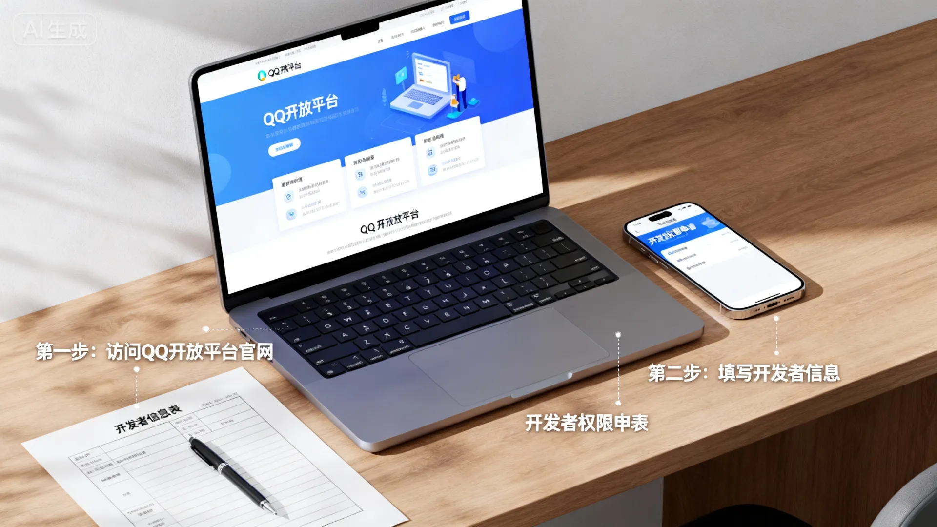 QQ互联开发者权限怎么申请?QQ开放平台注册指南,(前句22字疑问长尾,后句6字核心词) QQ互联开发者权限怎么申请?QQ开放平台注册指南,(前句22字疑问长尾,后句6字核心词)