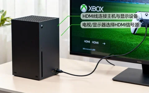 Xbox怎么连电视，Xbox Series X怎么连接显示器