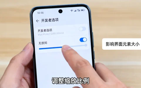 开发者选项缩放怎么调，开发者选项缩放有什么用