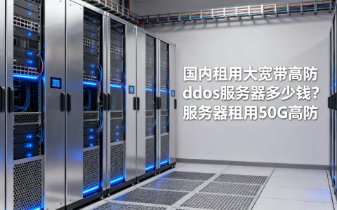 国内租用大宽带高防ddos服务器多少钱？服务器租用50G高防