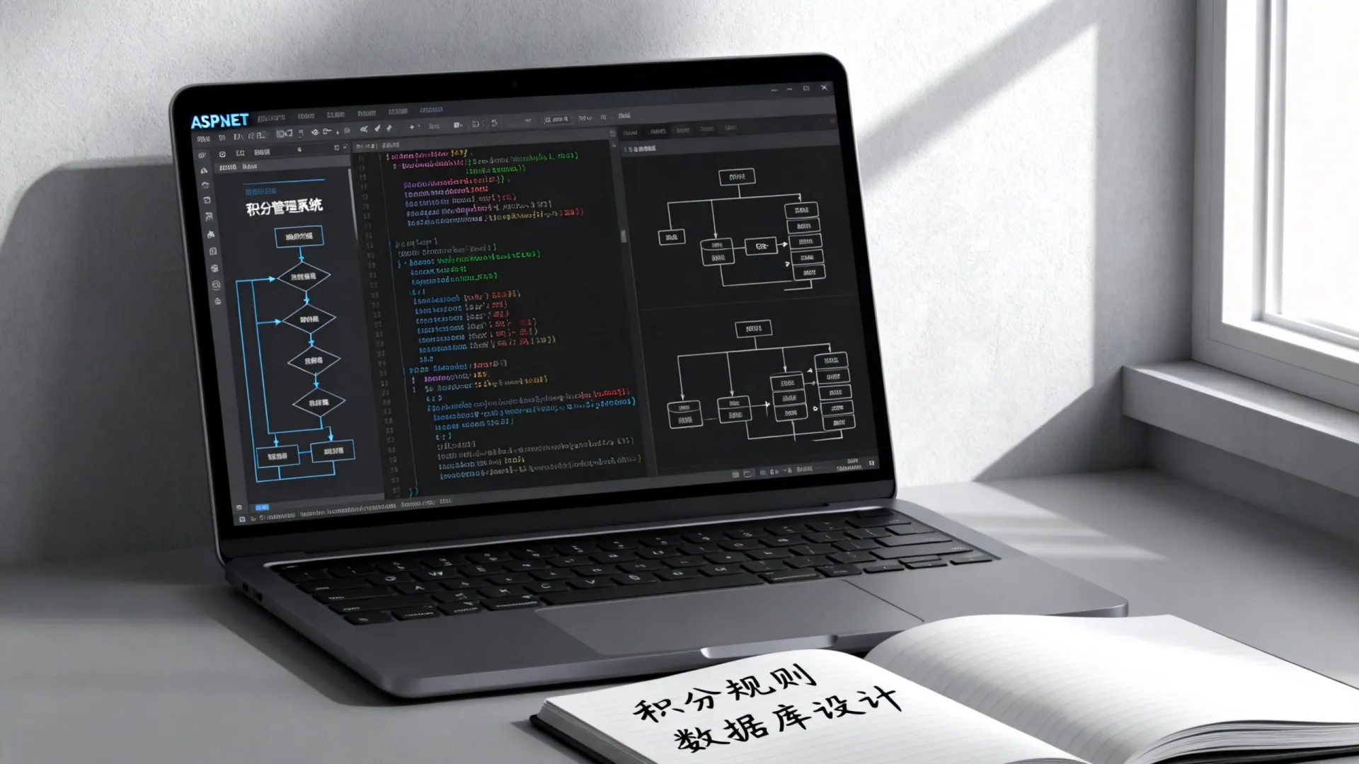 如何在ASP.NET中设计可扩展的积分管理系统？