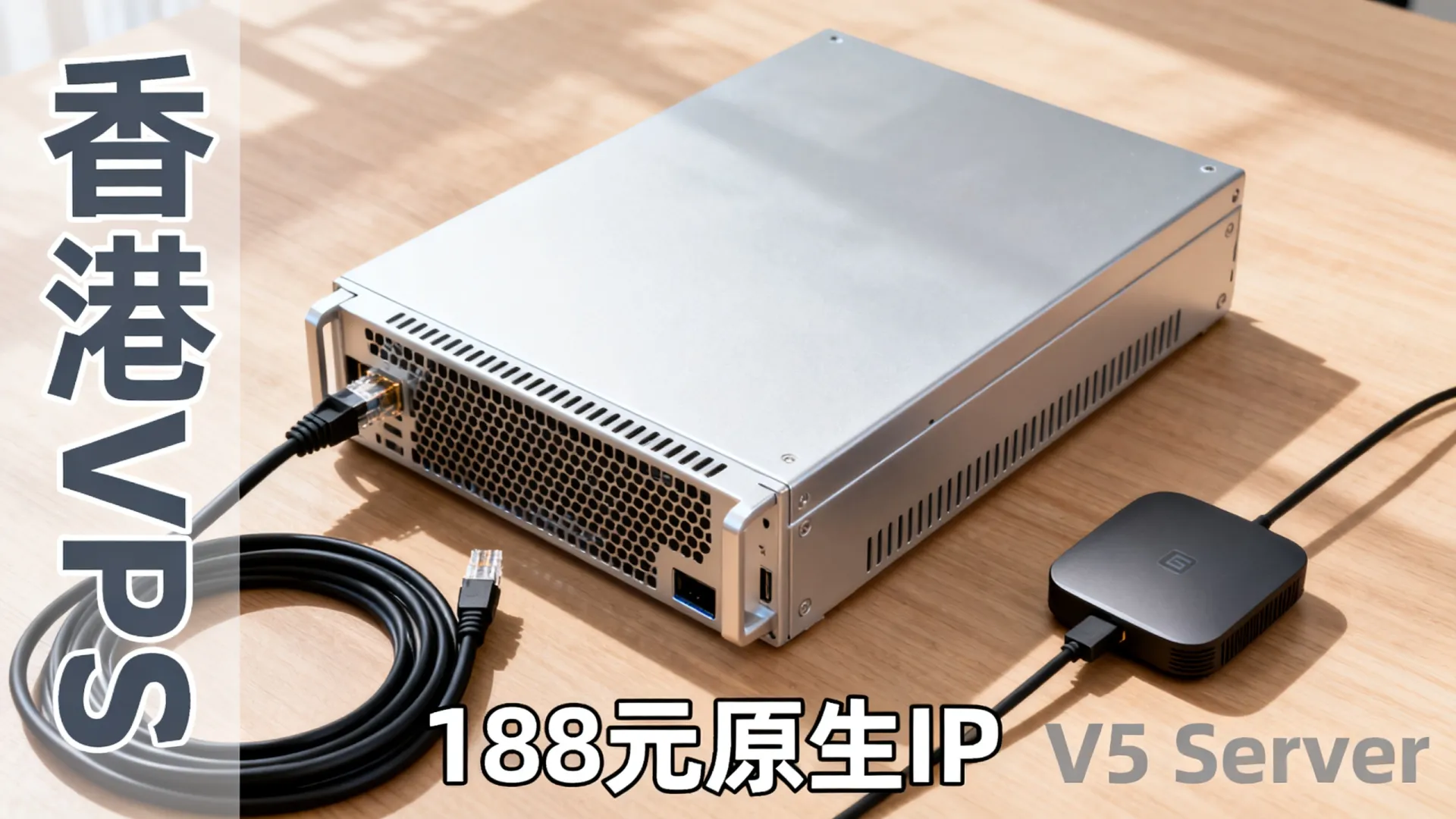 V5 Server香港原生IP VPS:188元/年,普通IP 88元/年,支持支付宝/微信支付 - 原生IP V5 Server香港原生IP VPS