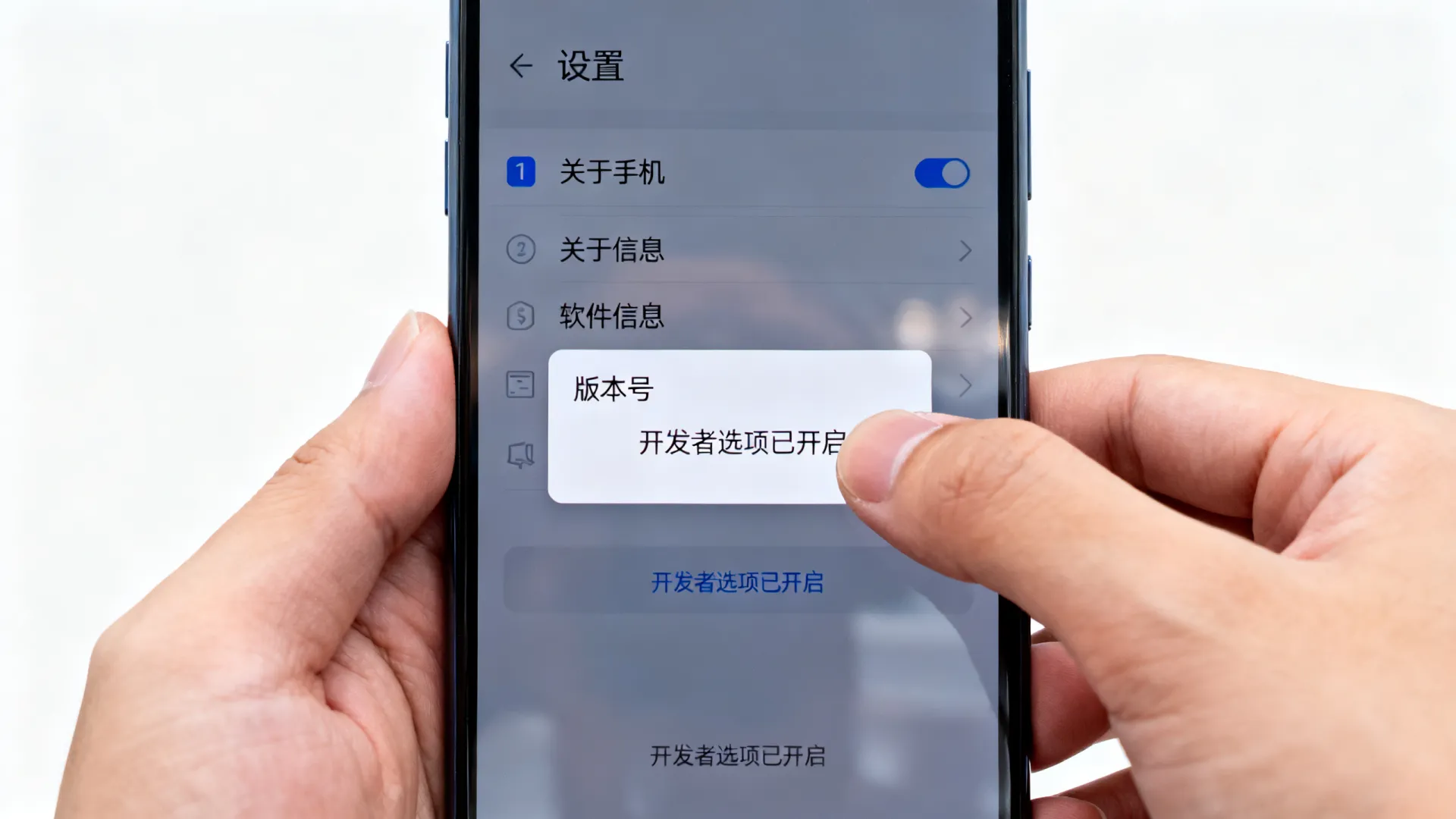 0开发者选项