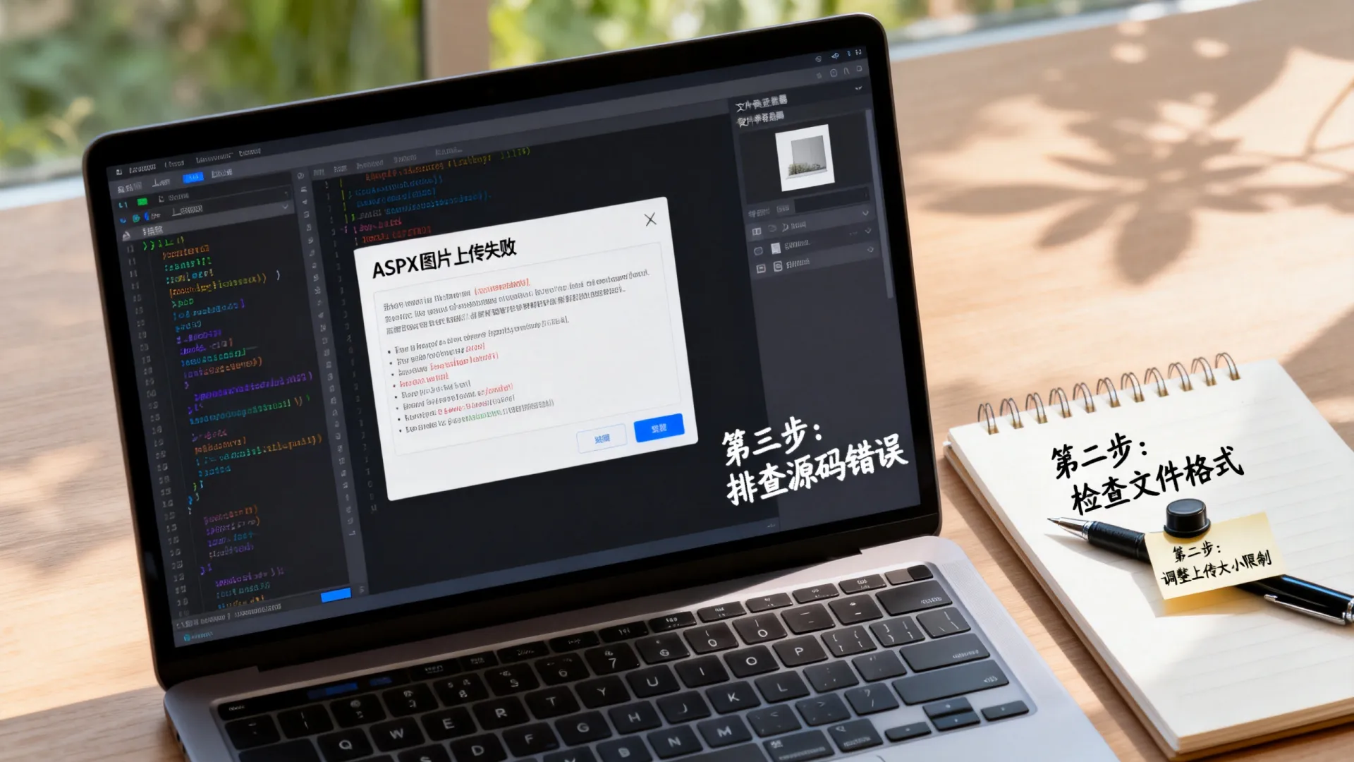 ASPX图片上传失败怎么办?三步解决源码报错问题! ASPX图片上传失败怎么办?三步解决源码报错问题!