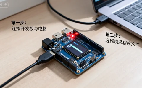 开发板如何烧录程序？详细烧录教程一步搞定！