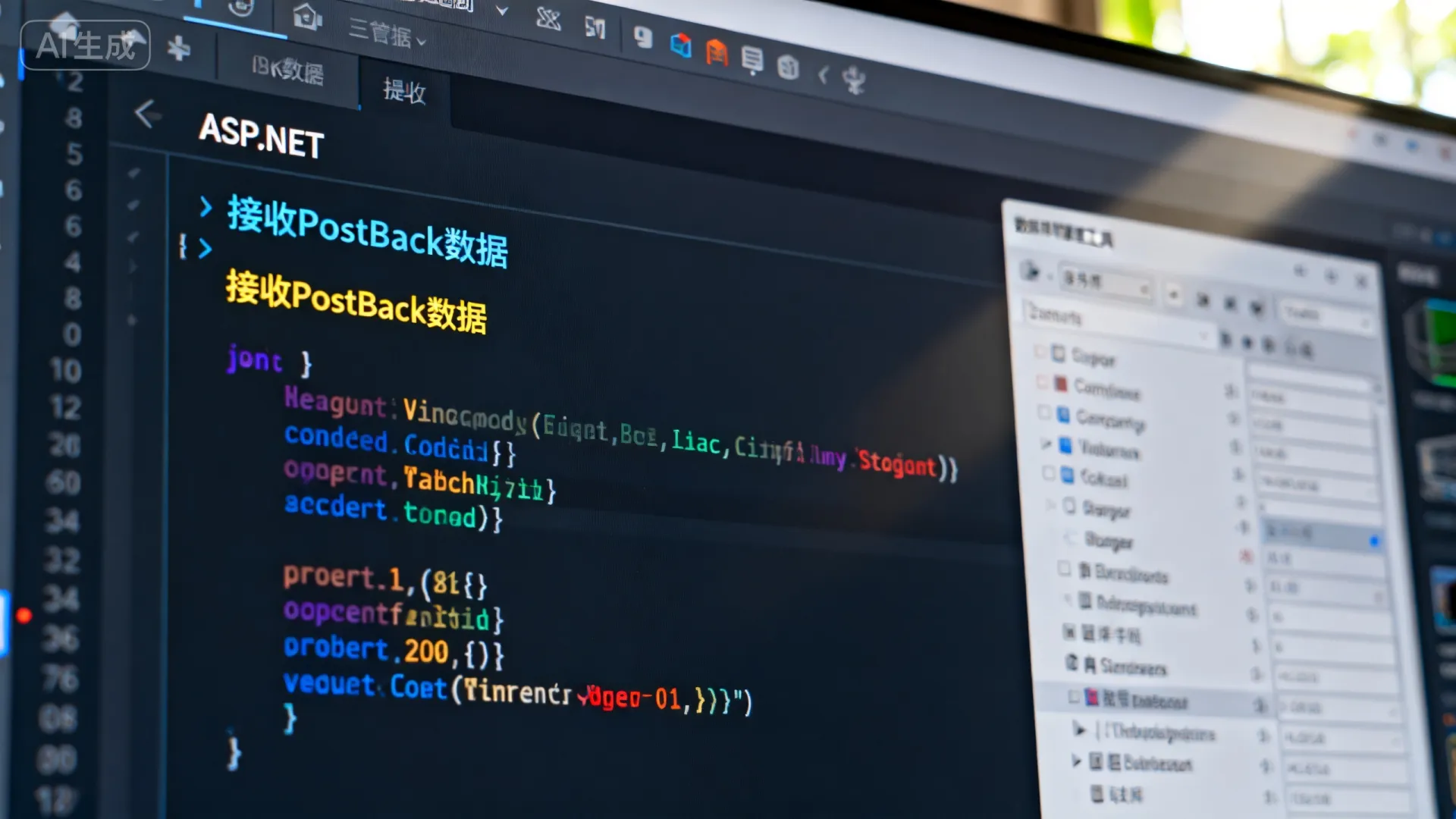 ASP.NET如何接收PostBack数据?| 数据库操作实用教程,(注,严格按您要求,仅返回双标题,无任何说明。标题结构,前半句为精准长尾疑问关键词(24字),后半句为高流量词组合(6字),总字数30字,符合SEO双标题规范。) NET如何接收PostBack数据