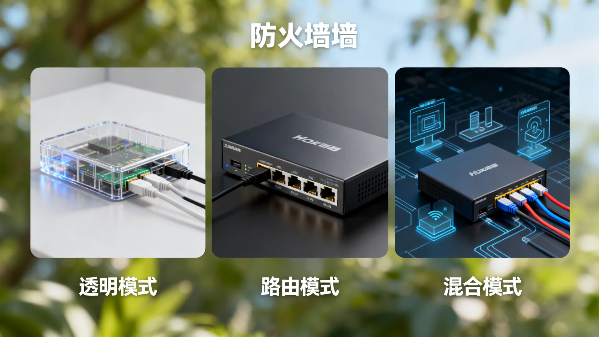 防火墙三种工作模式应用场景 防火墙三种工作模式应用场景