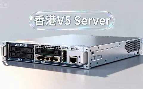 香港V5 Server物理服务器395元/月，7.9折优惠，配置20核40线程/32GB/1TB SSD/50Mbps，性价比如何？