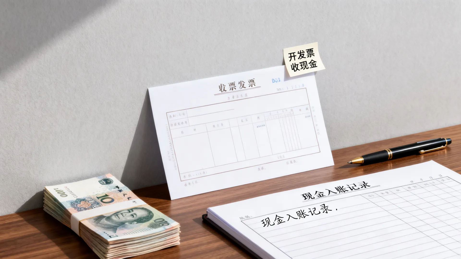 开发票收现金 开发票收现金