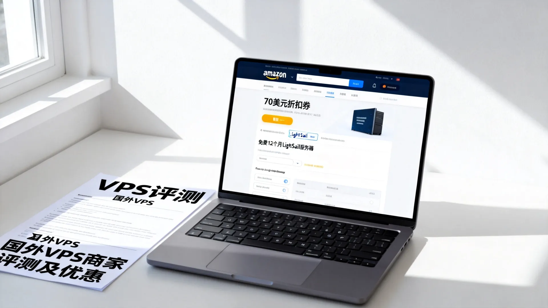 亚马逊云免费申请70美元折扣券且可以升级免费12个月LightSail服务器 - VPS评测 - 国外VPS,国外VPS商家,评测及优惠 亚马逊云免费申请70美元折扣券且可以升级免费12个月LightSail服务器 - VPS评测 - 国外VPS,国外VPS商家,评测及优惠