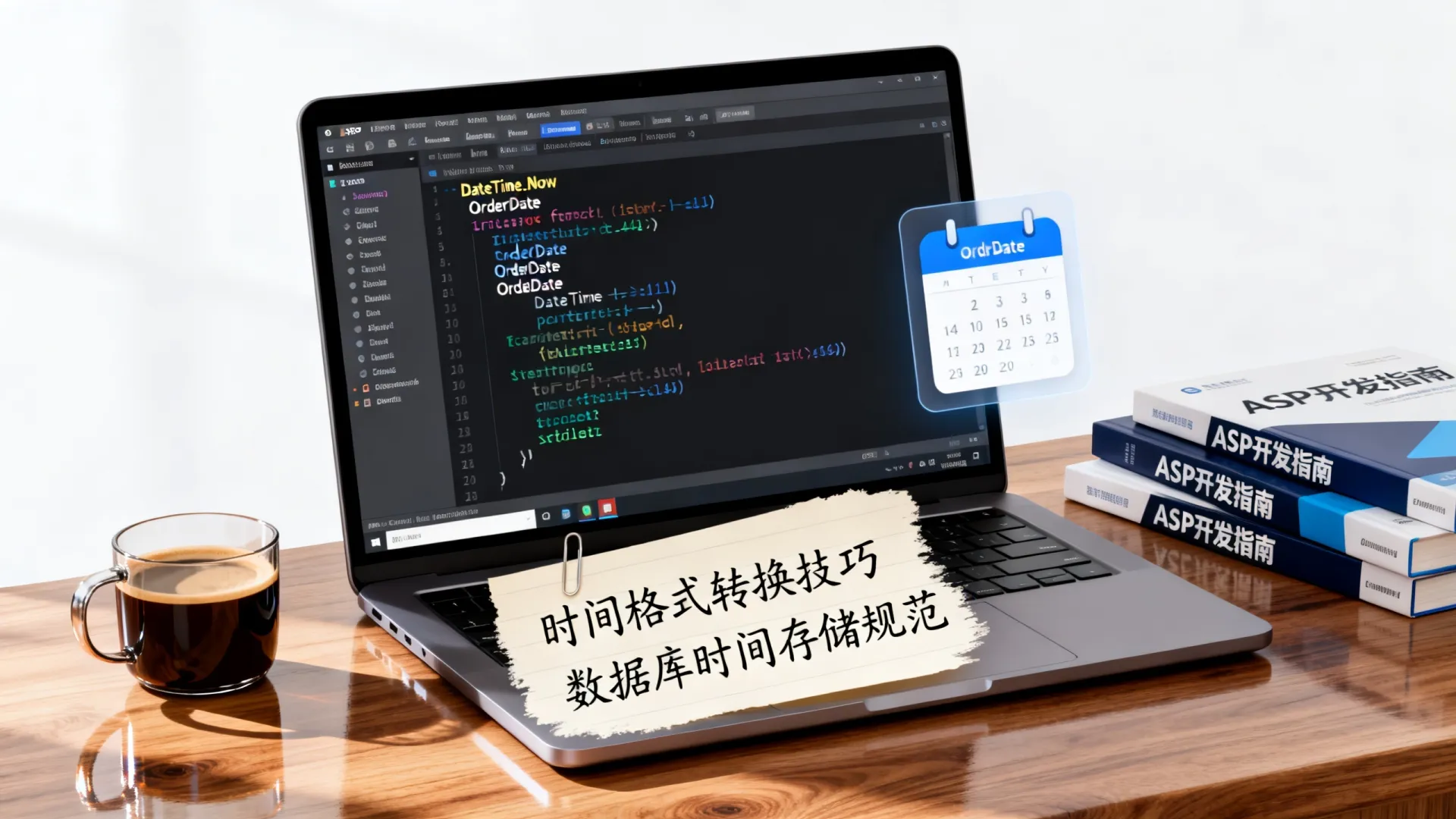 asp中的字段时间