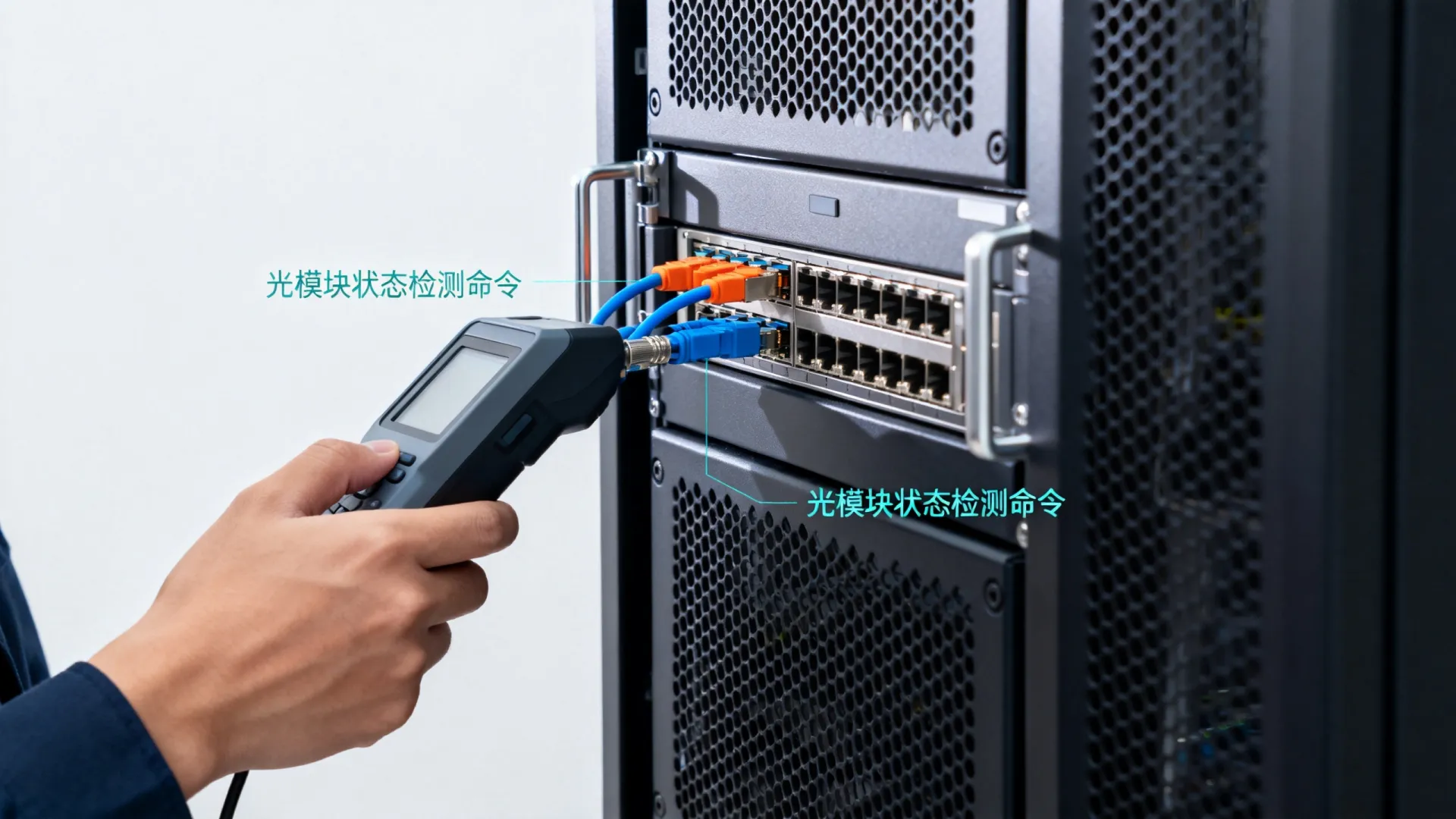 服务器如何查看光模块命令