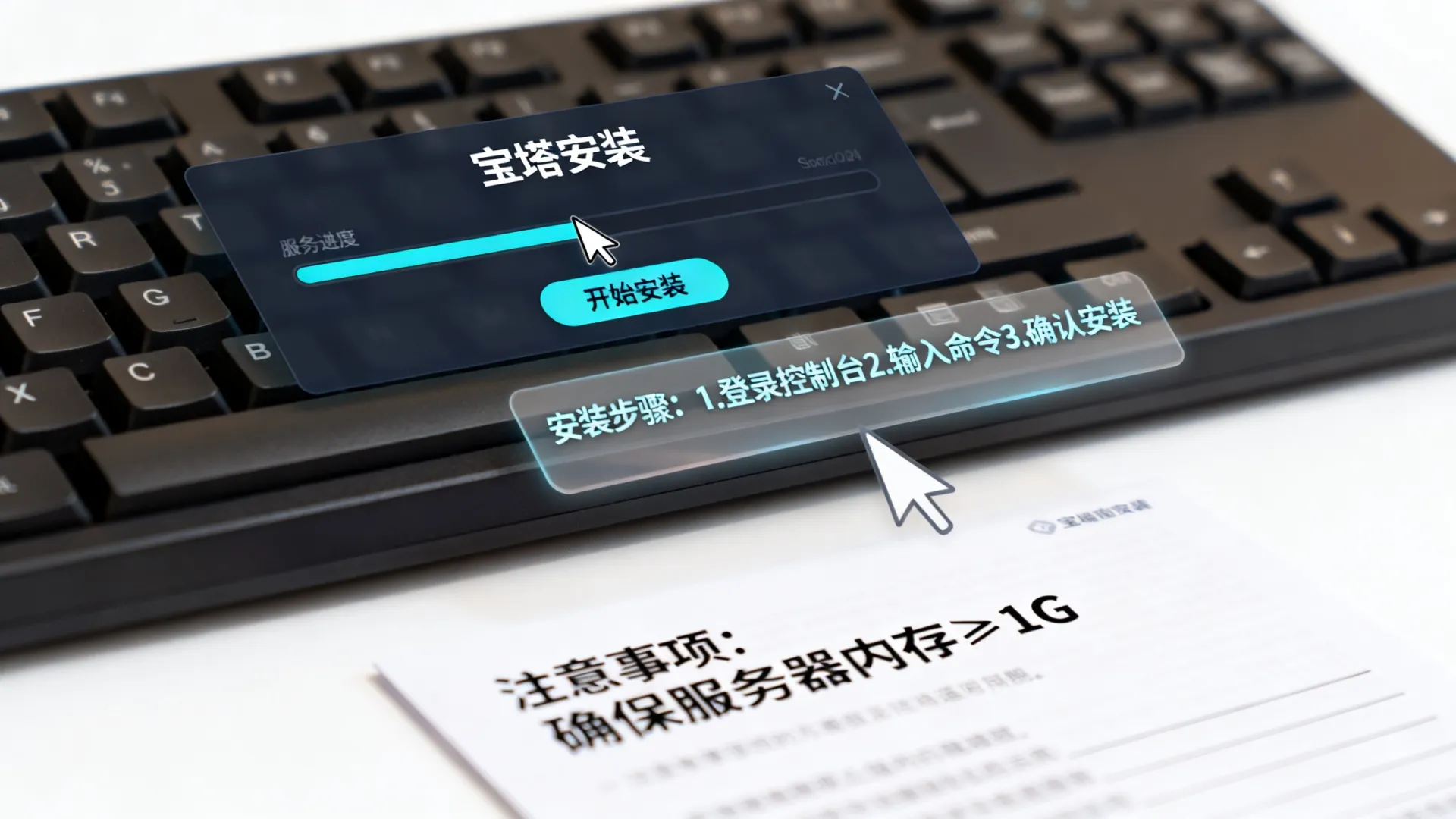 服务器在控制台安装宝塔