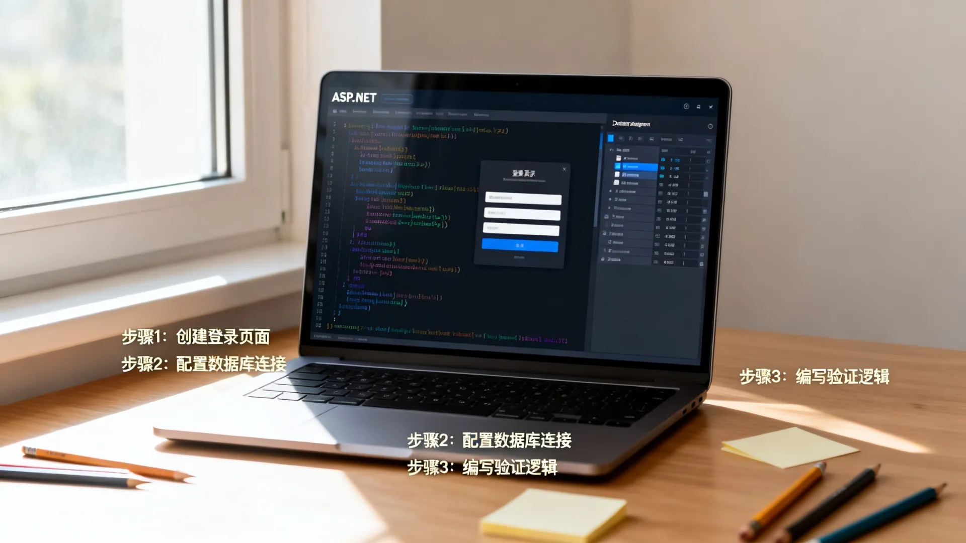 ASP.NET登录如何实现?详细教程与步骤指南 ASP.NET登录如何实现?详细教程与步骤指南
