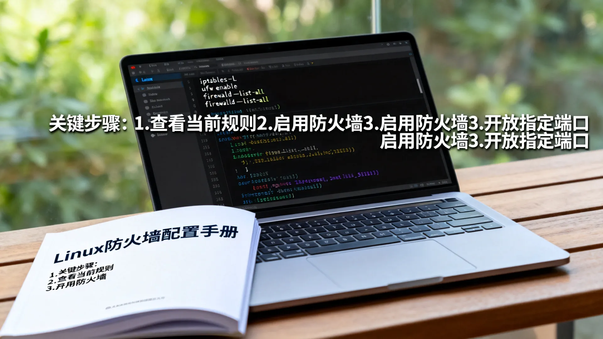 防火墙linux配置命令手册 防火墙linux配置命令手册