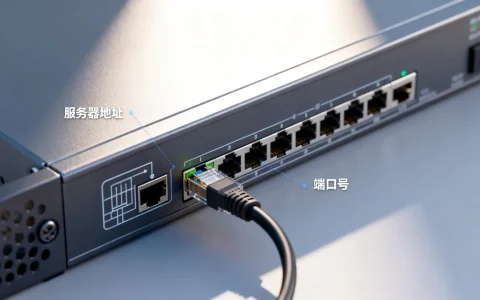 服务器地址是否包含端口号？端口号在地址中的具体作用是什么？