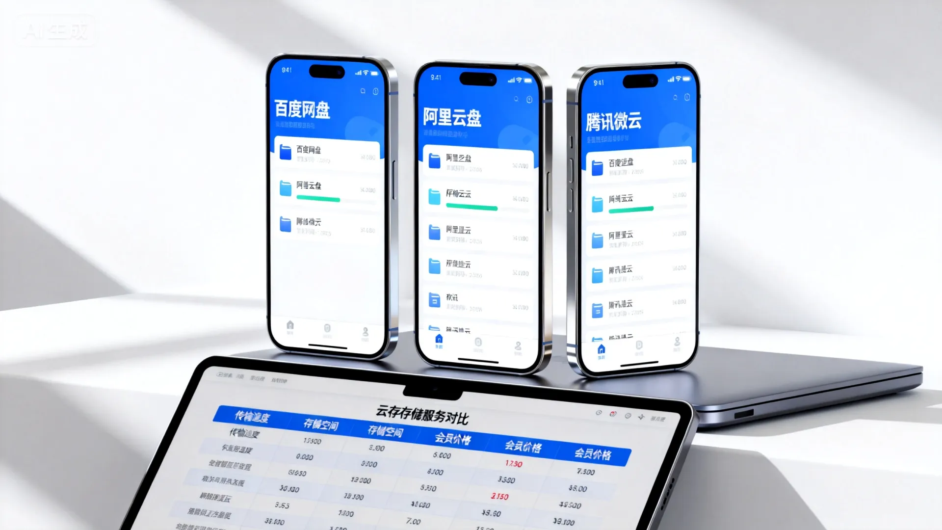 国内云存储哪家好?百度网盘等常见服务对比 百度网盘等常见服务对比