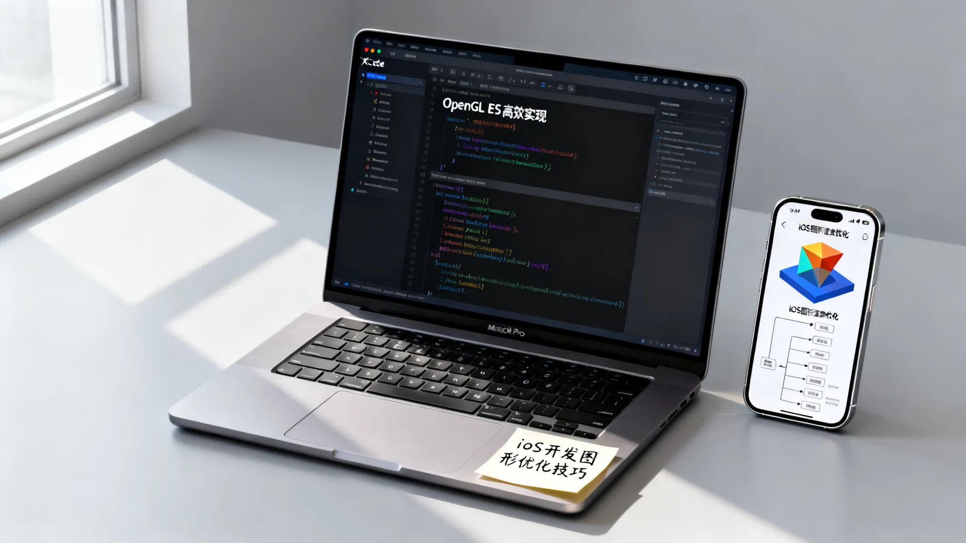 OpenGL ES在iOS开发中如何高效实现?iOS图形渲染优化技巧 OpenGL ES在iOS开发中如何高效实现