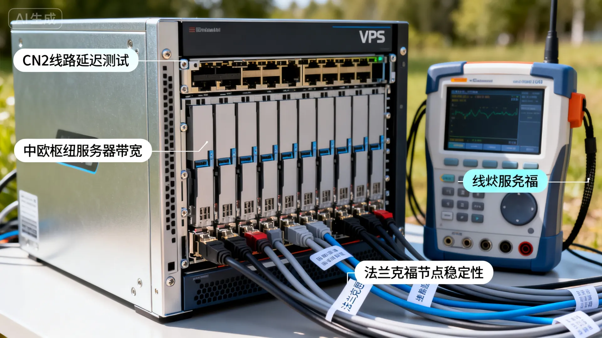德国法兰克福CN2线路VPS速度快吗？中欧枢纽服务器全面测评