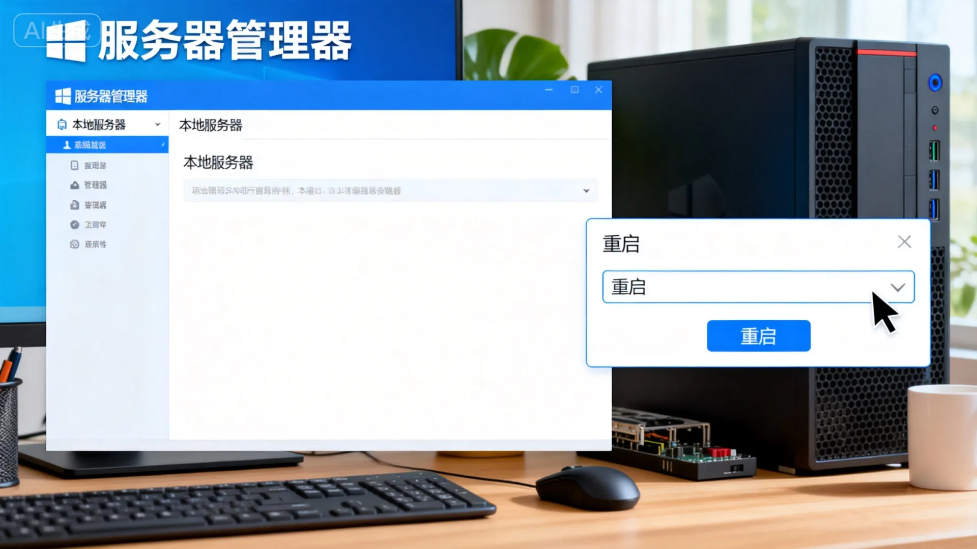 服务器重启功能在哪找?Windows Server服务器管理器操作指南 服务器重启功能在哪找?Windows Server服务器管理器操作指南