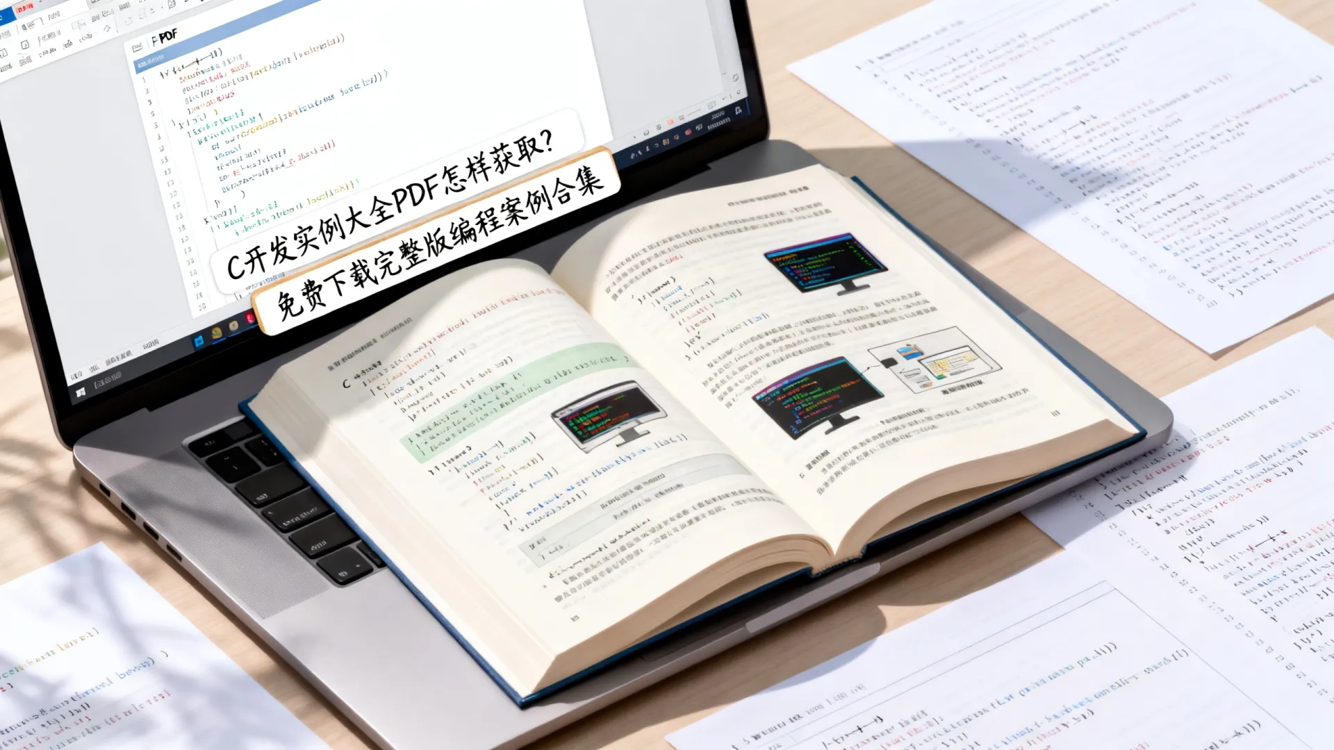 C开发实例大全PDF怎样获取？免费下载完整版编程案例合集