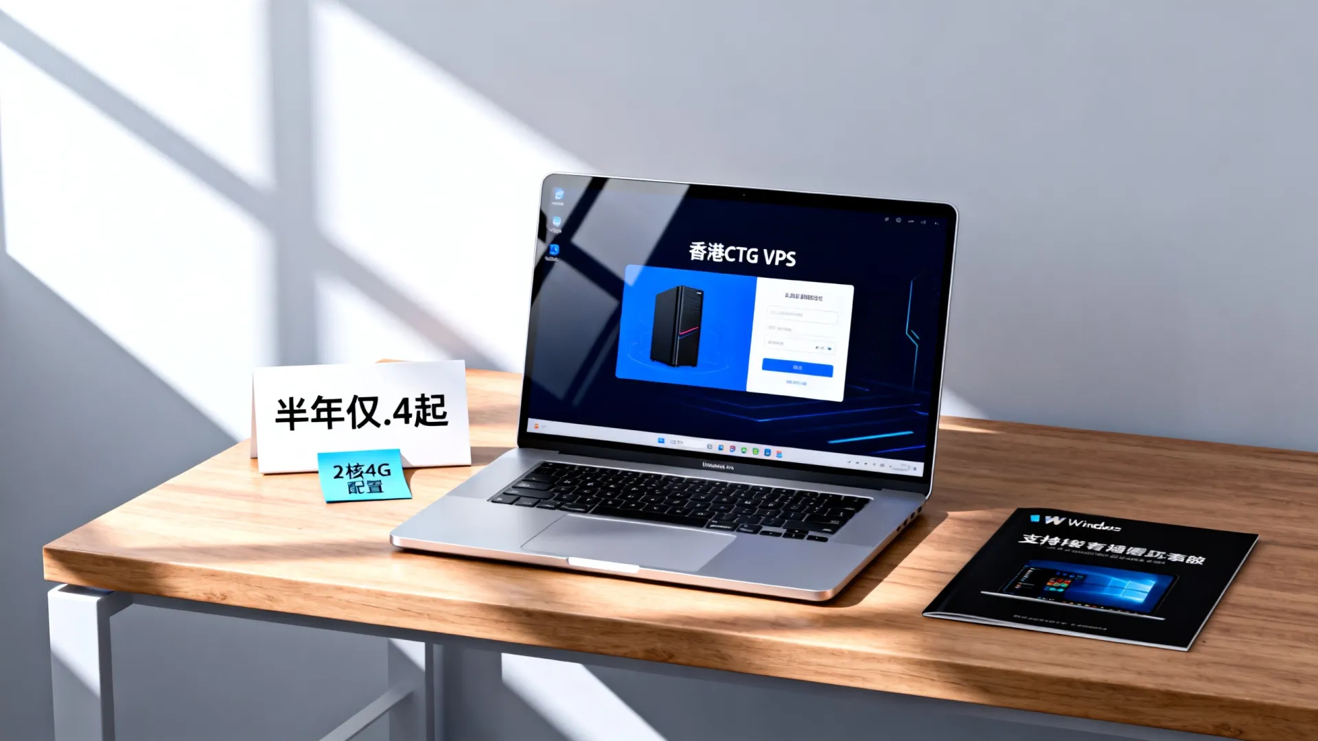 香港CTG VPS优惠，半年仅.4起？2核4G配置+支持Win系统