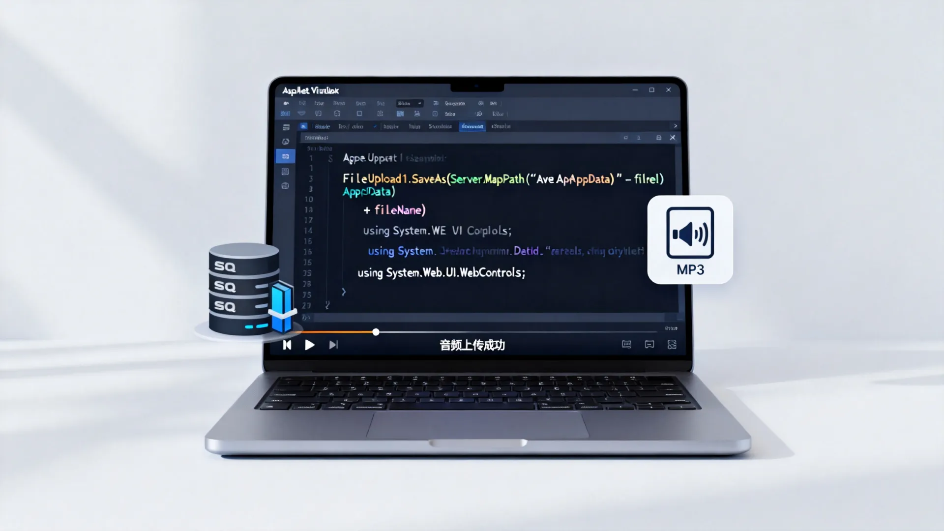 AspNet音频文件上传和播放代码 AspNet音频文件上传和播放代码