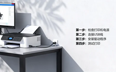 打印机怎么连接电脑教程图解，打印机连不上电脑怎么办
