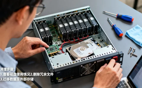 服务器显示存储空间不足怎么办，服务器磁盘满了怎么清理？