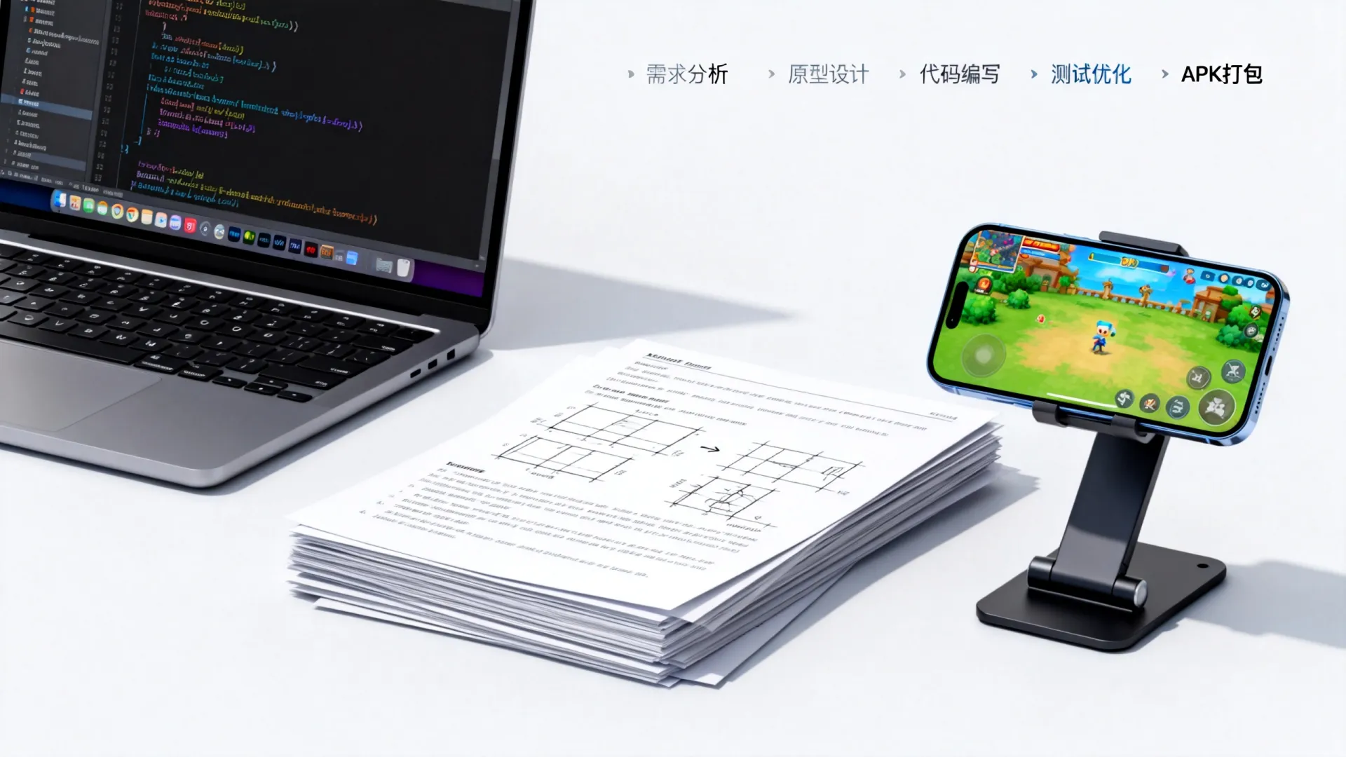 从零开始制作手游?APK游戏开发流程详解 APK游戏开发流程详解