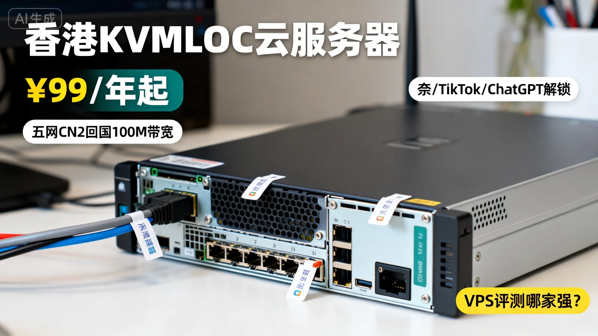 KVMLOC:香港免备案五网CN2云服务器低至¥99/年,大带宽100M精品回国¥900起,解锁奈/TikTok/ChatGPT - VPS评测 - 国外VPS,国外VPS商家,评测及优惠 KVMLOC:香港免备案五网CN2云服务器低至¥99/年,大带宽100M精品回国¥900起,解锁奈/TikTok/ChatGPT - VPS评测 - 国外VPS,国外VPS商家,评测及优惠