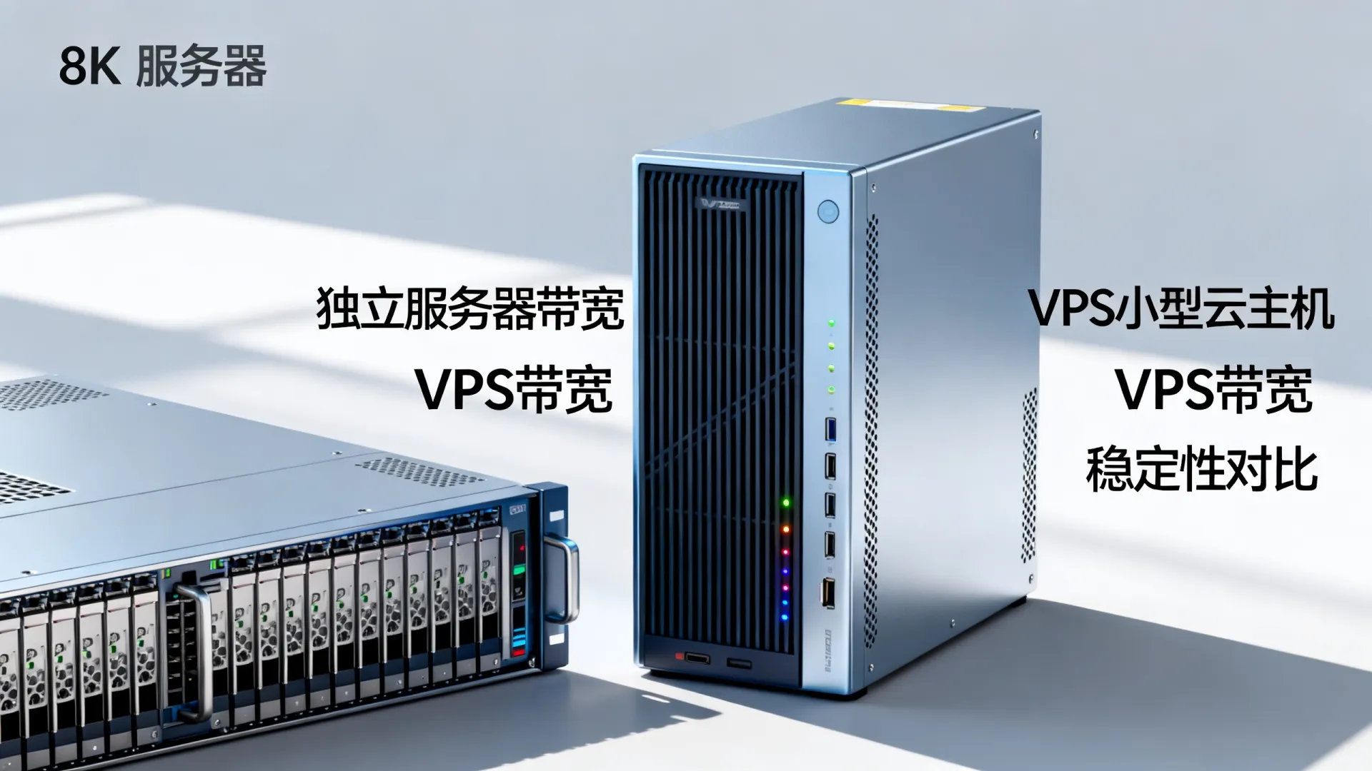 独立服务器带宽和VPS带宽区别在哪? 独立服务器带宽和VPS带宽区别在哪