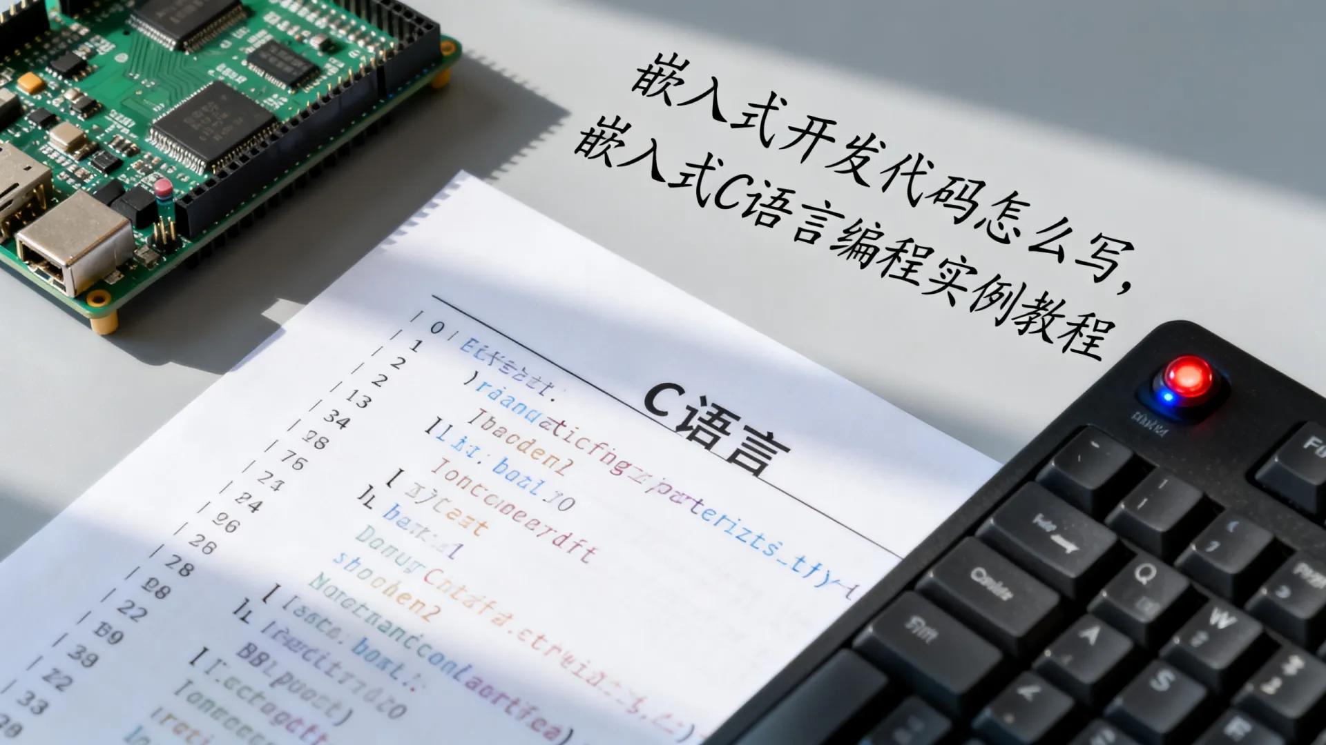 嵌入式开发代码 嵌入式开发代码