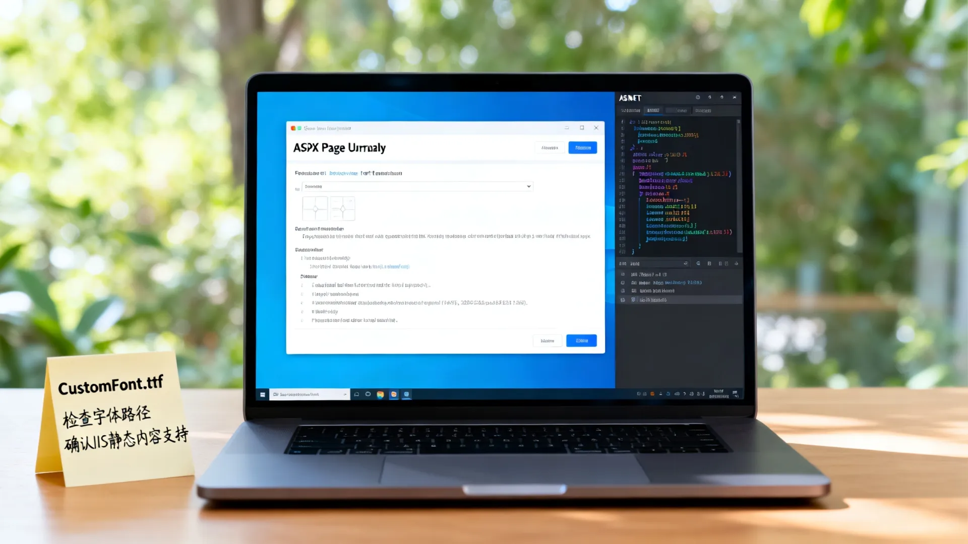 ASPX页面字体异常怎么办?ASP.NET字体加载终极解决方案 ASPX页面字体异常怎么办?ASP.NET字体加载终极解决方案