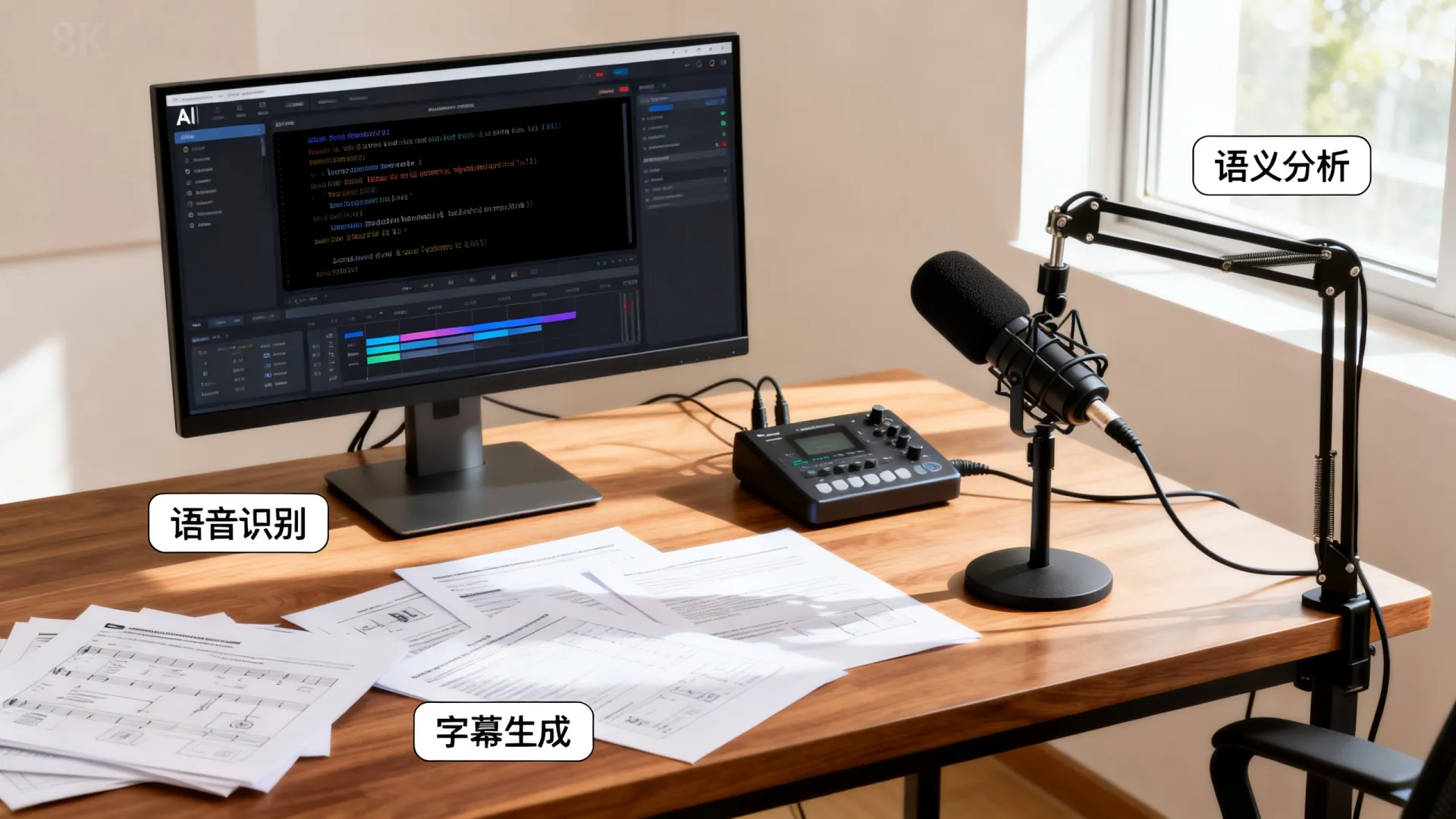AI智能字幕原理 AI智能字幕原理