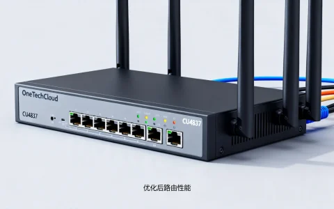 OneTechCloud CU4837优化VPS路由性能如何？