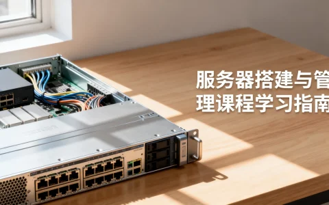 服务器搭建与管理课程怎么学？服务器搭建教程合集