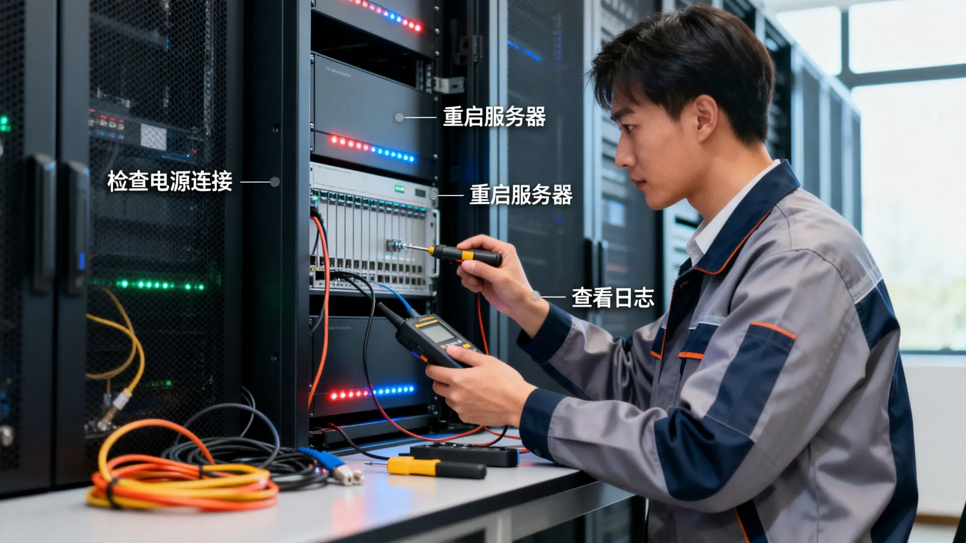 服务器故障处理解决方案