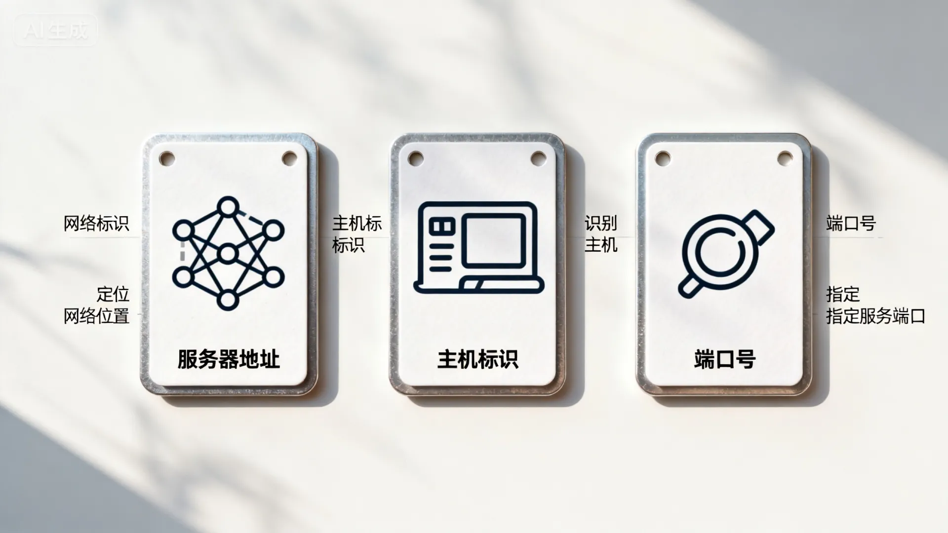 服务器地址有哪三部分组成