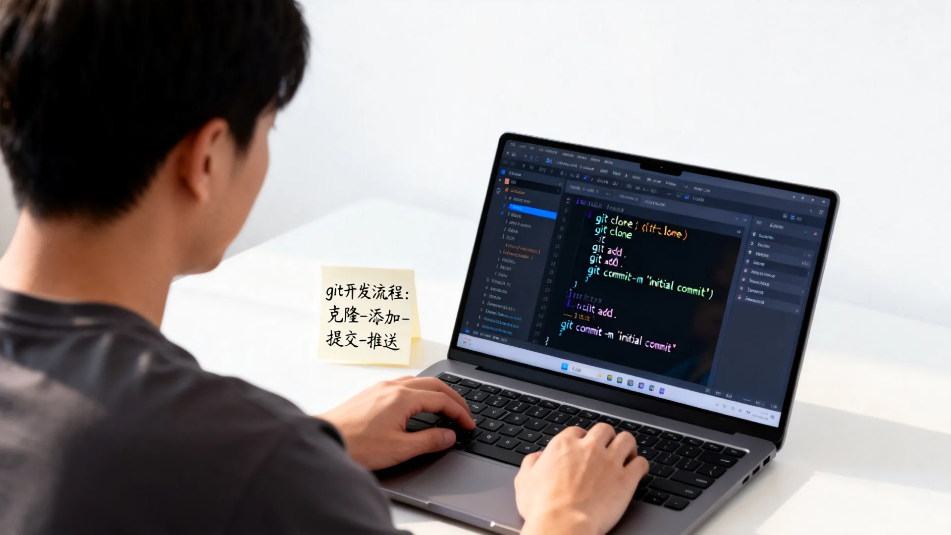 使用git开发 使用git开发