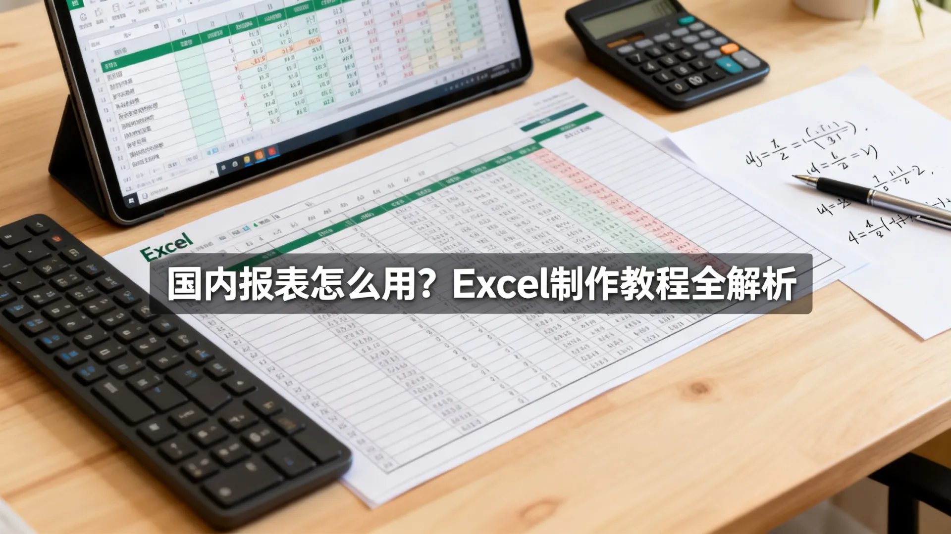 国内报表怎么用?Excel制作教程全解析 国内报表怎么用?Excel制作教程全解析