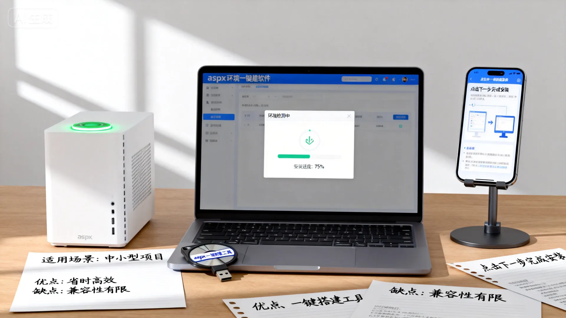 aspx环境一键搭建软件 aspx环境一键搭建软件