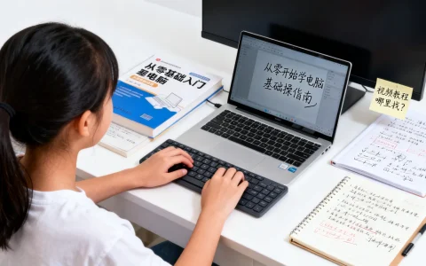 从零开始学电脑视频教程哪里有？电脑基础入门教程怎么学？