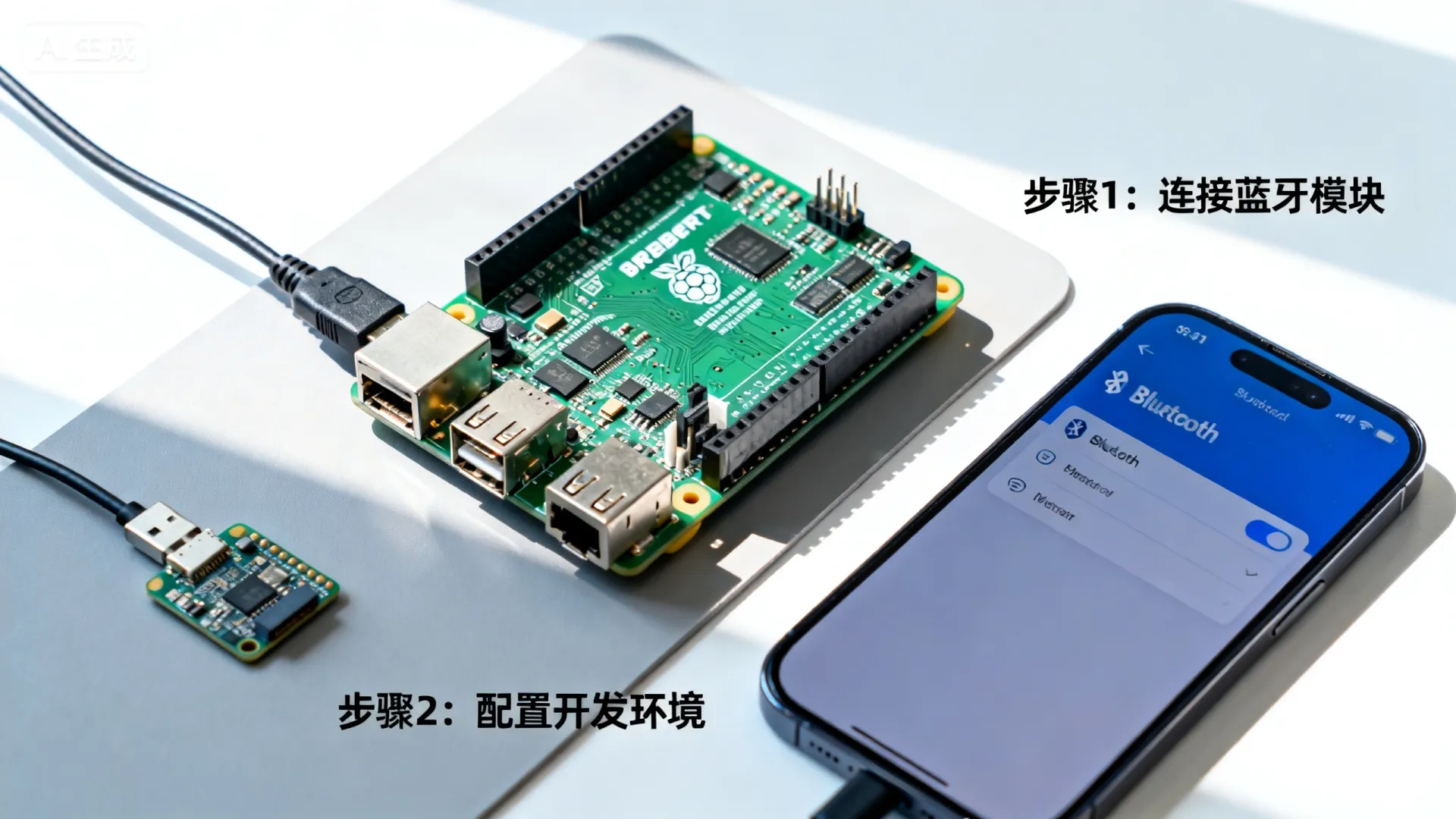 树莓派蓝牙开发怎么做?零基础完整教程带你快速上手 零基础完整教程带你快速上手