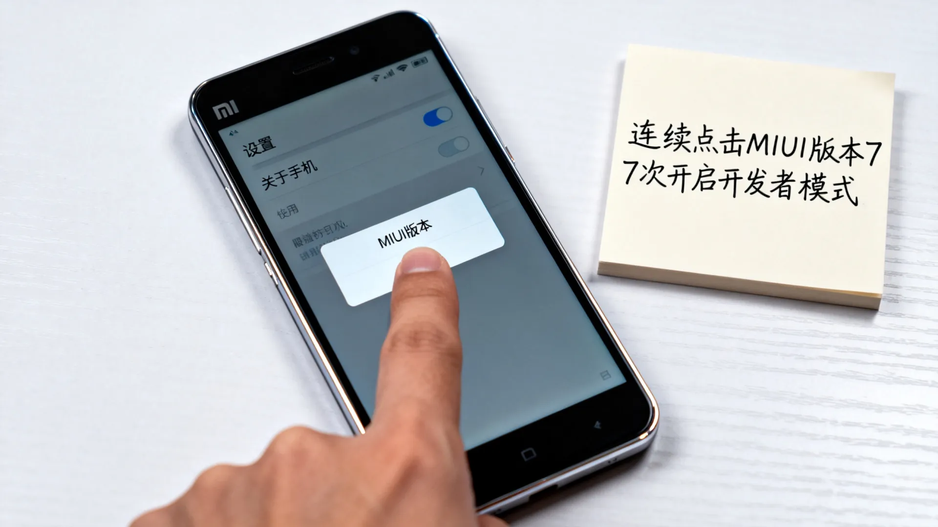 米4开发者选项在哪里